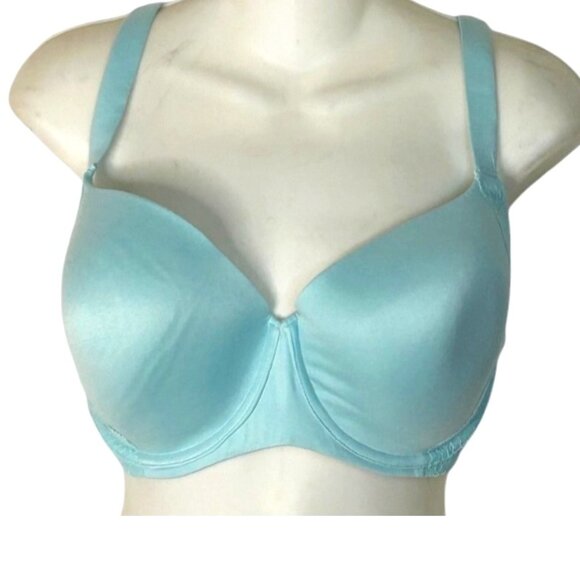 Secret Treasures Teal Green Bra 38DDD Polyester Spandex - Picture 1 of 10